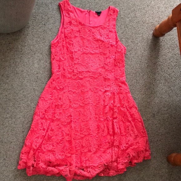 torrid Dresses & Skirts - Torrid Coral Lace dress 18